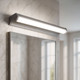 Silver 12W Contemporary Slimline 61cm LED Vanity Light 665lm Silver 12W Contemporary Slimline 61cm LED Vanity Light 665lm